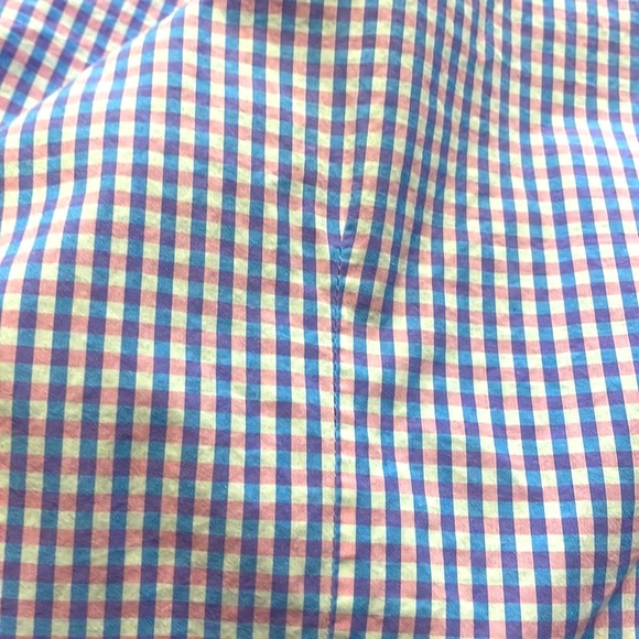 Jack Maverick men’s business casual button down cotton shirt plaid Size XXL - Picture 10 of 11